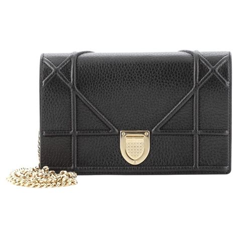 christian dior diorama chain wallet